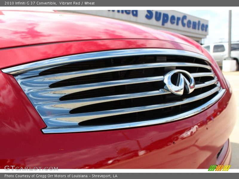 Vibrant Red / Wheat 2010 Infiniti G 37 Convertible