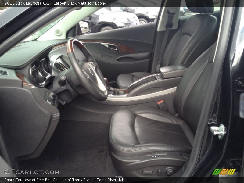 Carbon Black Metallic / Ebony 2011 Buick LaCrosse CXS