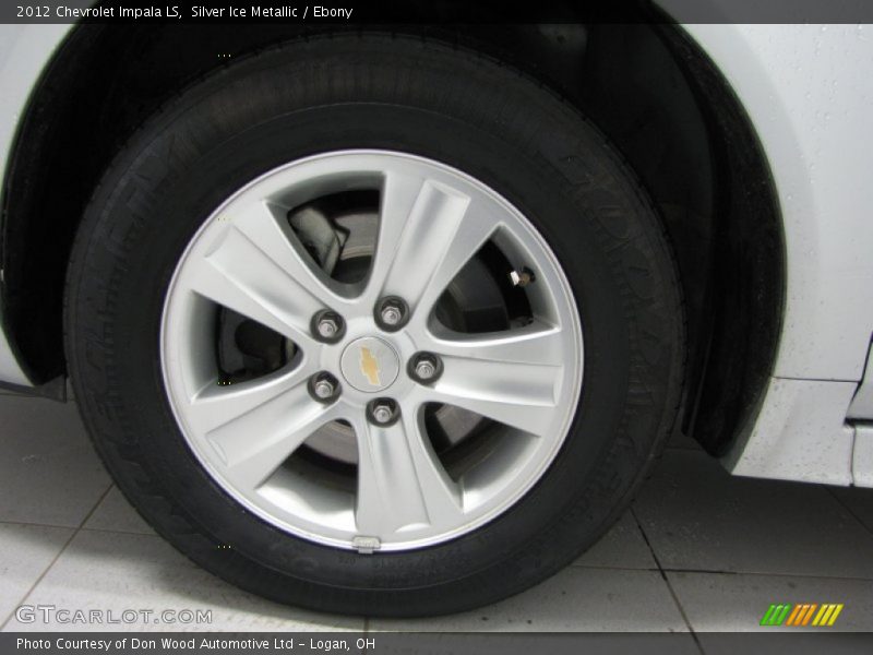 Silver Ice Metallic / Ebony 2012 Chevrolet Impala LS