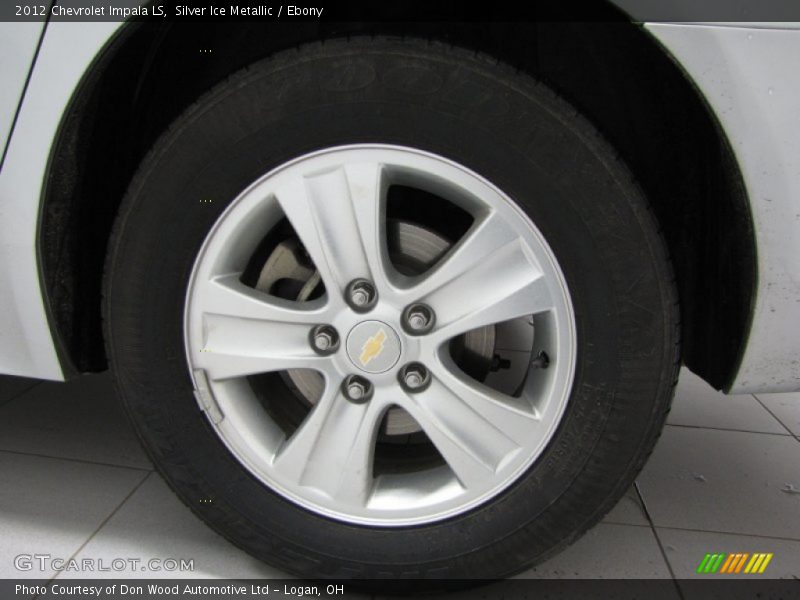 Silver Ice Metallic / Ebony 2012 Chevrolet Impala LS