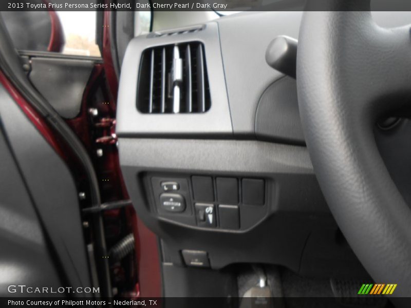 Dark Cherry Pearl / Dark Gray 2013 Toyota Prius Persona Series Hybrid