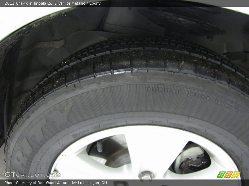 Silver Ice Metallic / Ebony 2012 Chevrolet Impala LS
