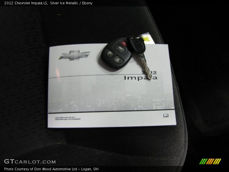 Silver Ice Metallic / Ebony 2012 Chevrolet Impala LS