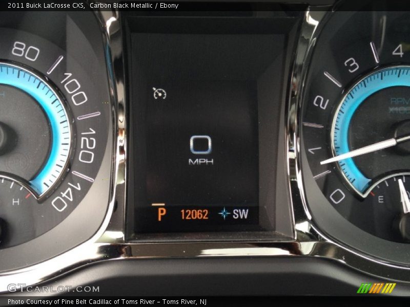 Carbon Black Metallic / Ebony 2011 Buick LaCrosse CXS