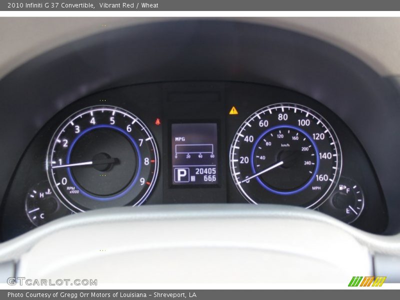  2010 G 37 Convertible 37 Convertible Gauges