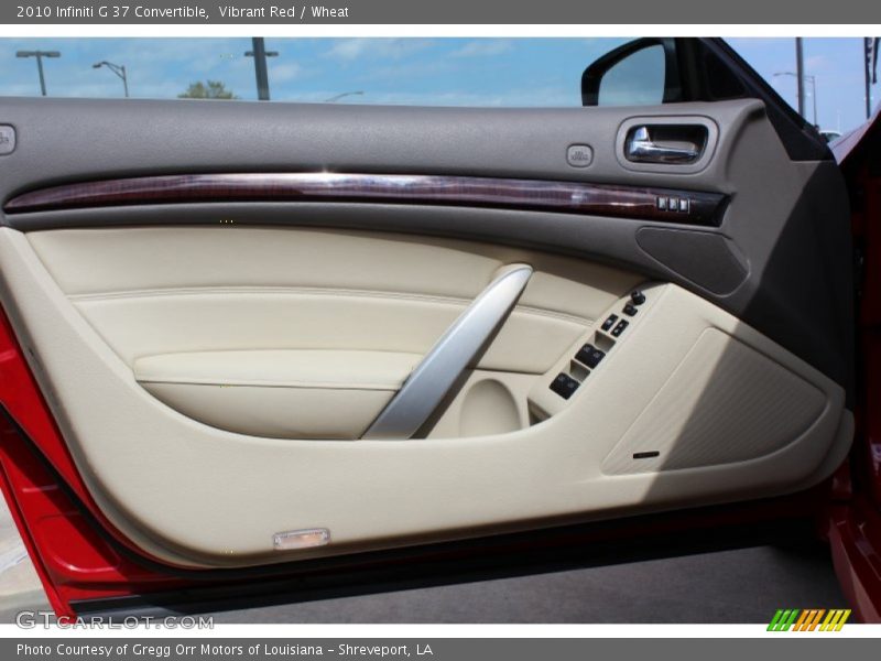 Door Panel of 2010 G 37 Convertible