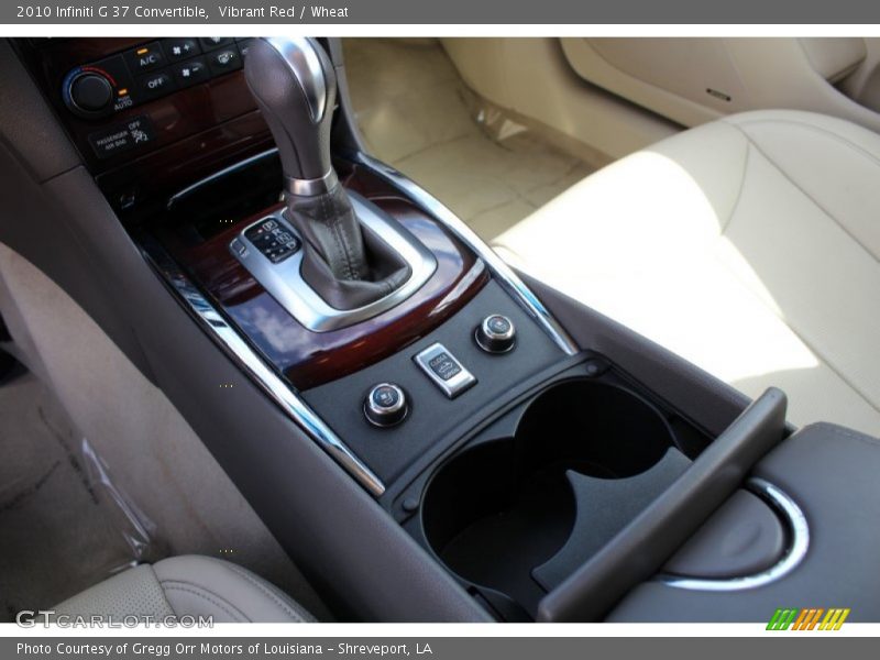 2010 G 37 Convertible 7 Speed ASC Automatic Shifter