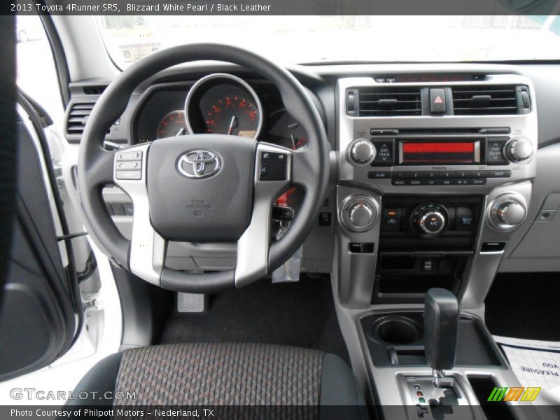 Blizzard White Pearl / Black Leather 2013 Toyota 4Runner SR5