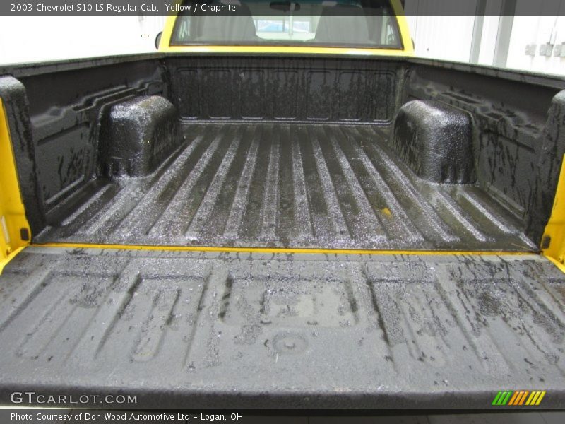 Yellow / Graphite 2003 Chevrolet S10 LS Regular Cab