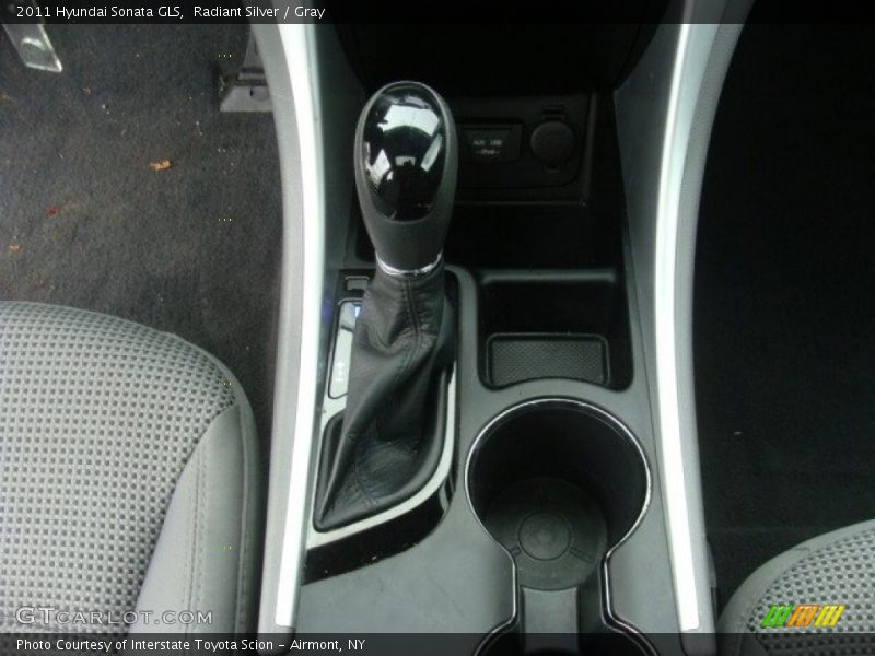 Radiant Silver / Gray 2011 Hyundai Sonata GLS