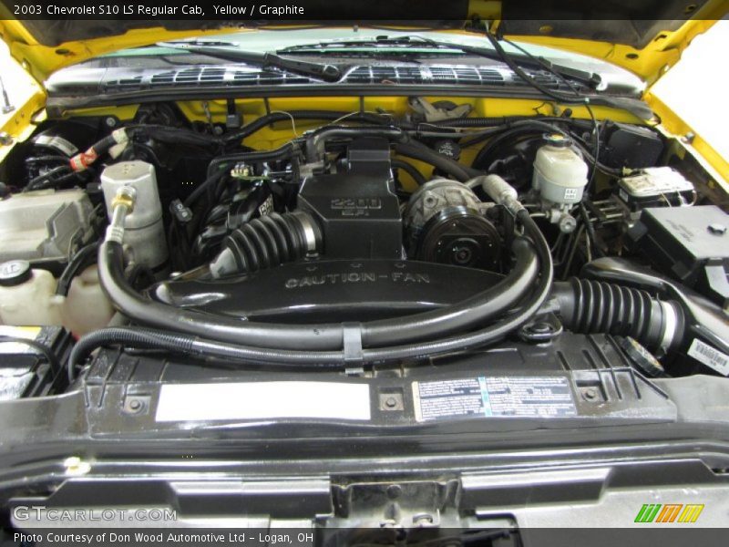  2003 S10 LS Regular Cab Engine - 2.2 Liter OHV 8V 4 Cylinder