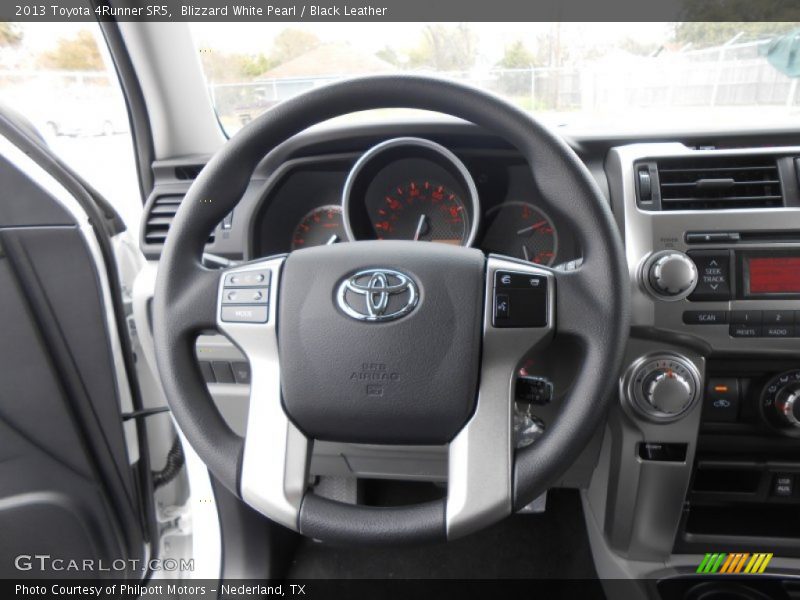 Blizzard White Pearl / Black Leather 2013 Toyota 4Runner SR5
