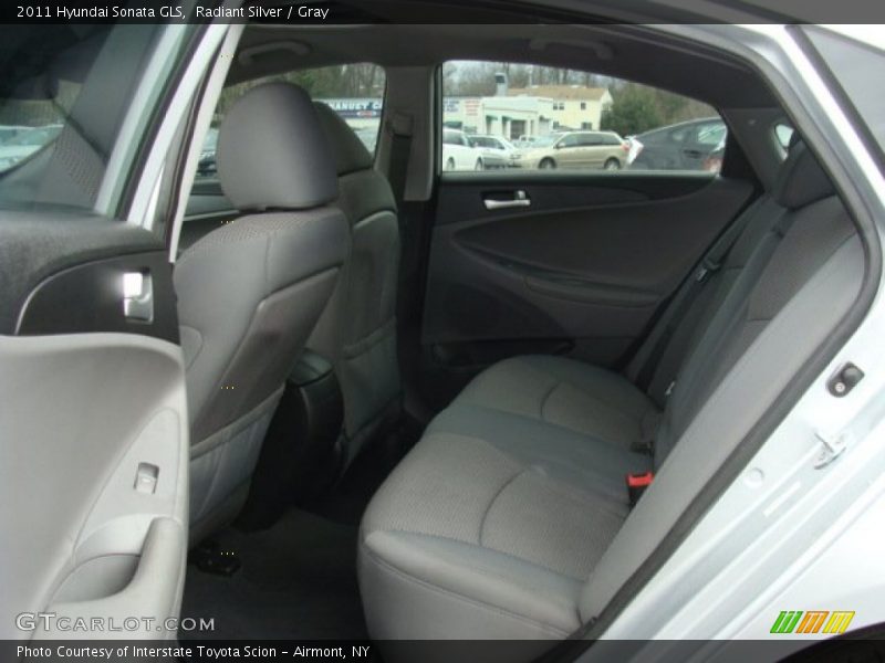 Radiant Silver / Gray 2011 Hyundai Sonata GLS