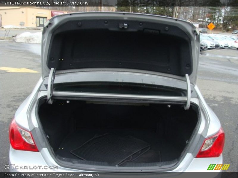 Radiant Silver / Gray 2011 Hyundai Sonata GLS