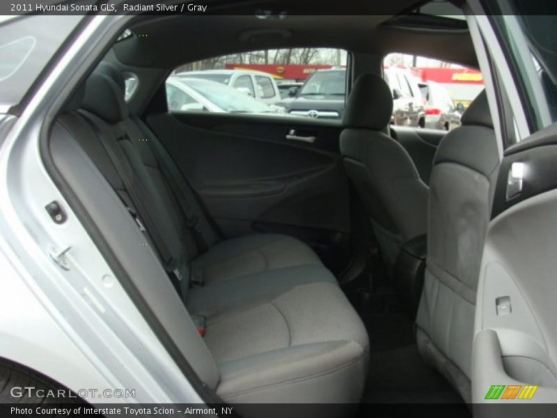 Radiant Silver / Gray 2011 Hyundai Sonata GLS