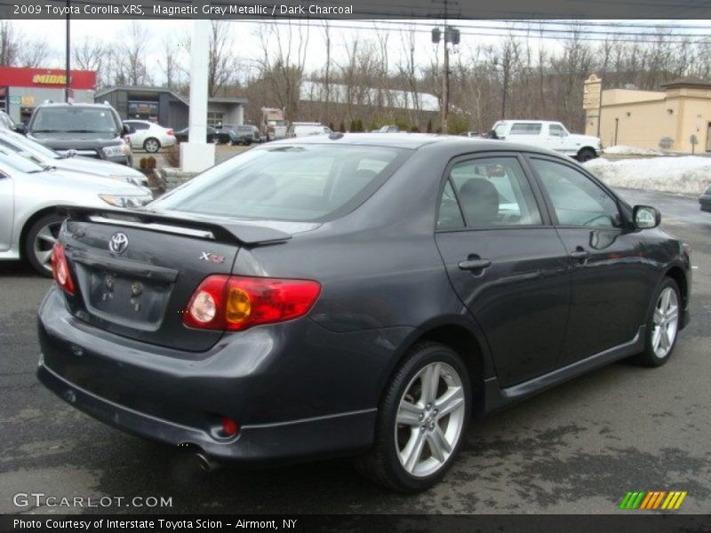 Magnetic Gray Metallic / Dark Charcoal 2009 Toyota Corolla XRS