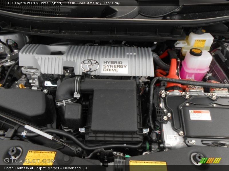  2013 Prius v Three Hybrid Engine - 1.8 Liter DOHC 16-Valve VVT-i 4 Cylinder Gasoline/Electric Hybrid