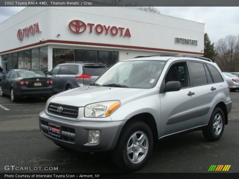 Titanium Metallic / Gray 2002 Toyota RAV4 4WD