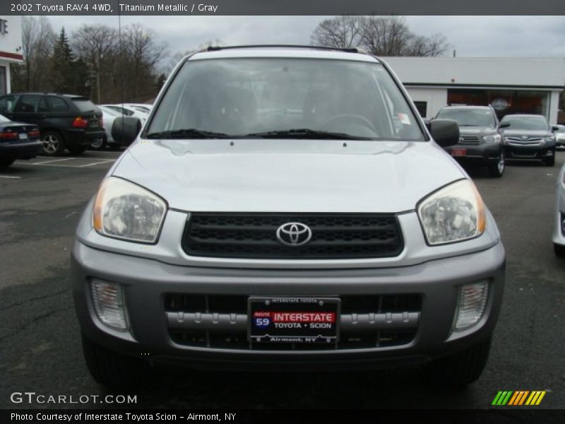Titanium Metallic / Gray 2002 Toyota RAV4 4WD
