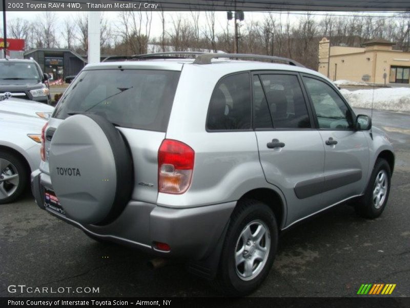 Titanium Metallic / Gray 2002 Toyota RAV4 4WD