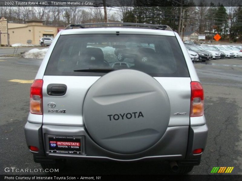 Titanium Metallic / Gray 2002 Toyota RAV4 4WD