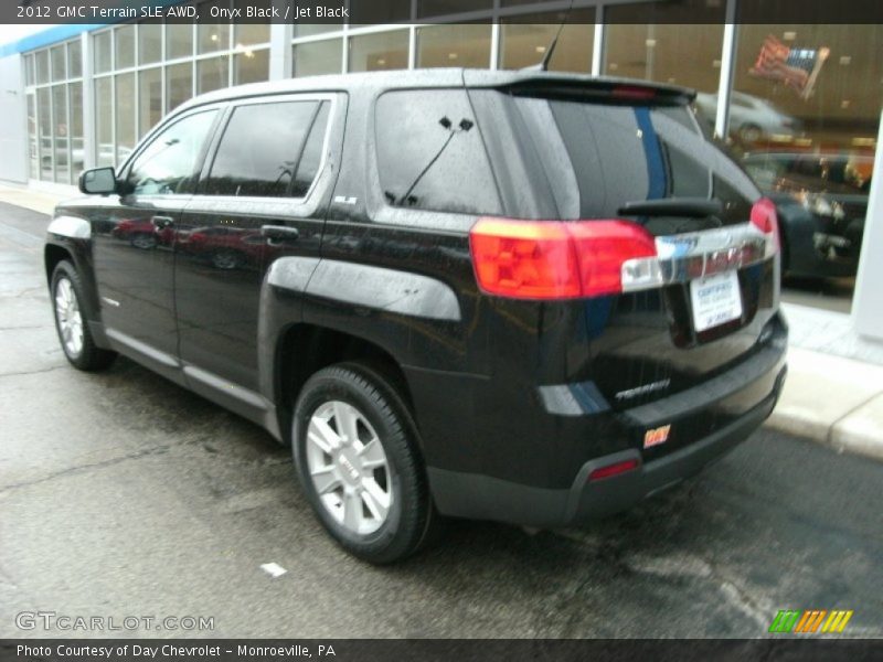 Onyx Black / Jet Black 2012 GMC Terrain SLE AWD