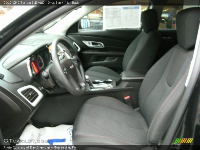 Onyx Black / Jet Black 2012 GMC Terrain SLE AWD