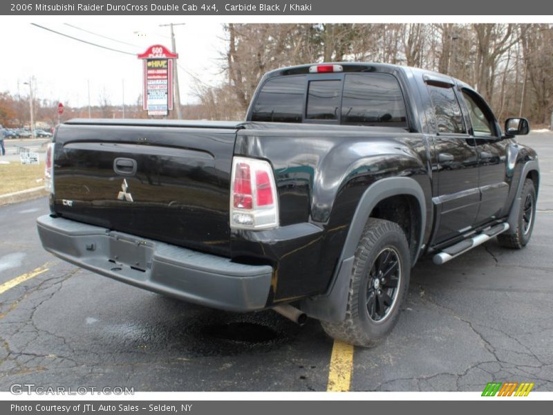 Carbide Black / Khaki 2006 Mitsubishi Raider DuroCross Double Cab 4x4