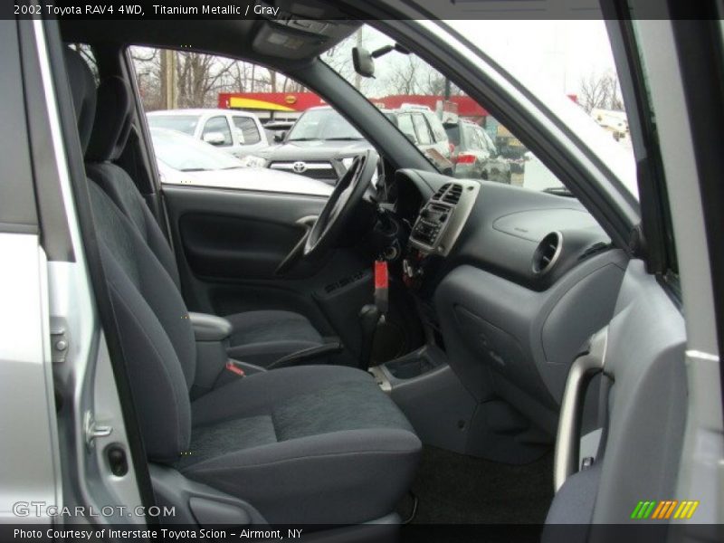 Titanium Metallic / Gray 2002 Toyota RAV4 4WD