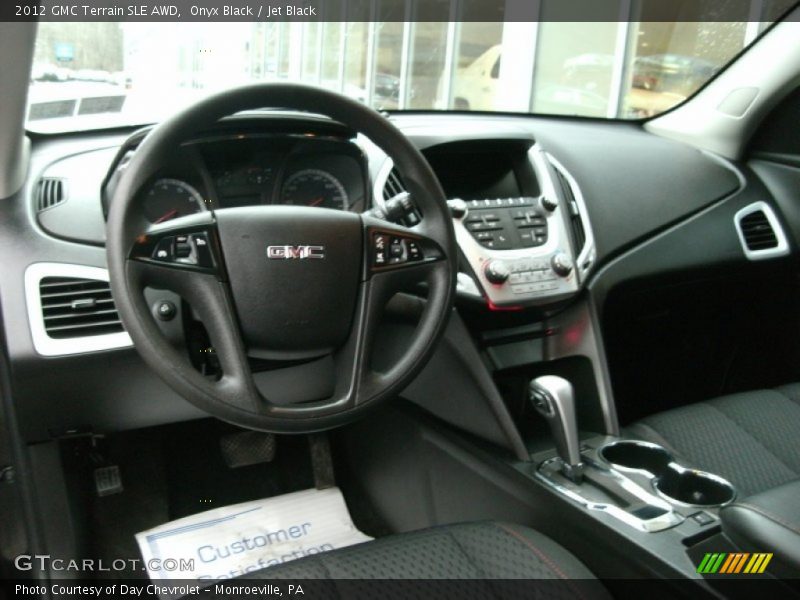 Onyx Black / Jet Black 2012 GMC Terrain SLE AWD