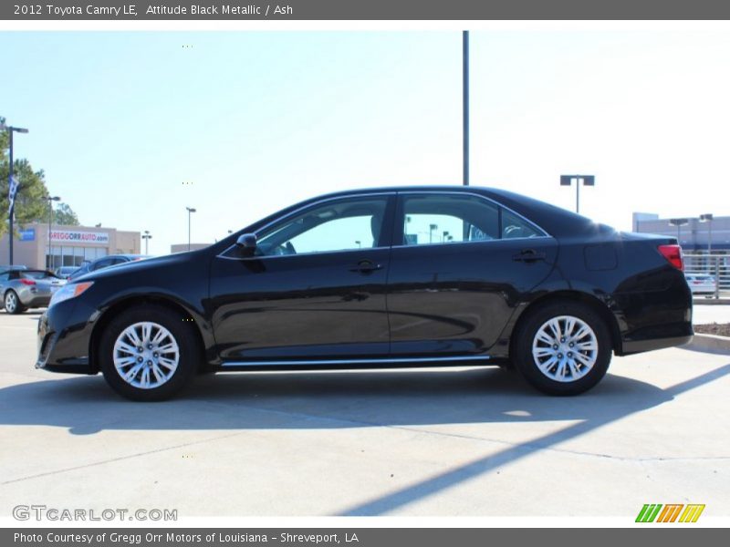Attitude Black Metallic / Ash 2012 Toyota Camry LE