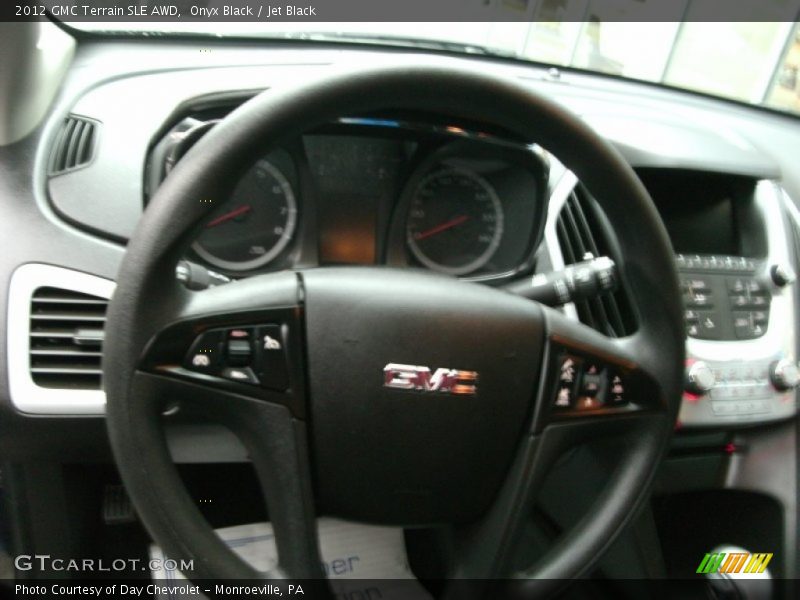 Onyx Black / Jet Black 2012 GMC Terrain SLE AWD