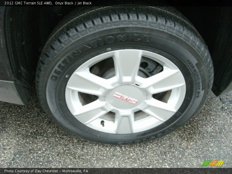 Onyx Black / Jet Black 2012 GMC Terrain SLE AWD