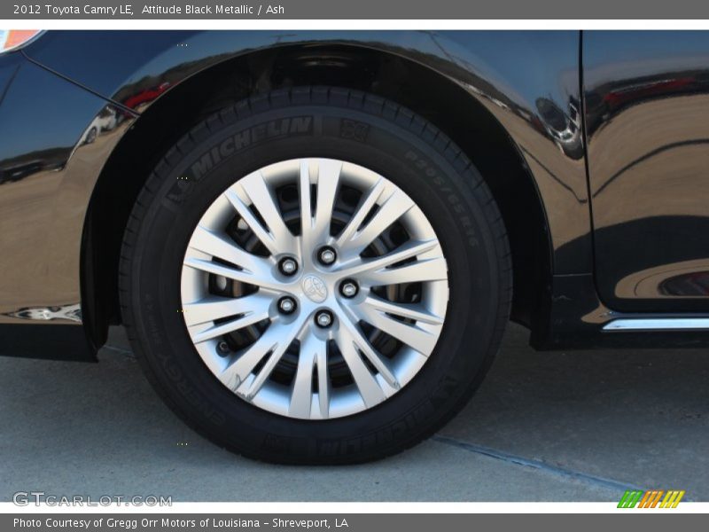 Attitude Black Metallic / Ash 2012 Toyota Camry LE