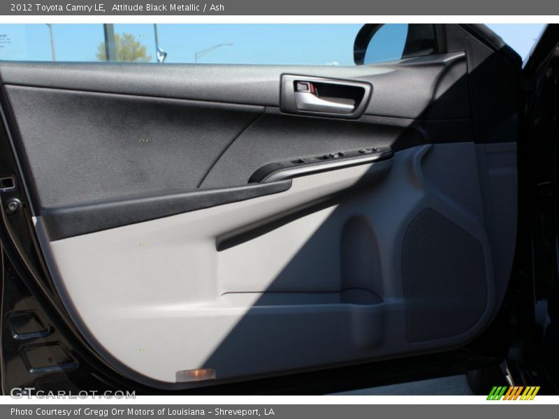 Attitude Black Metallic / Ash 2012 Toyota Camry LE