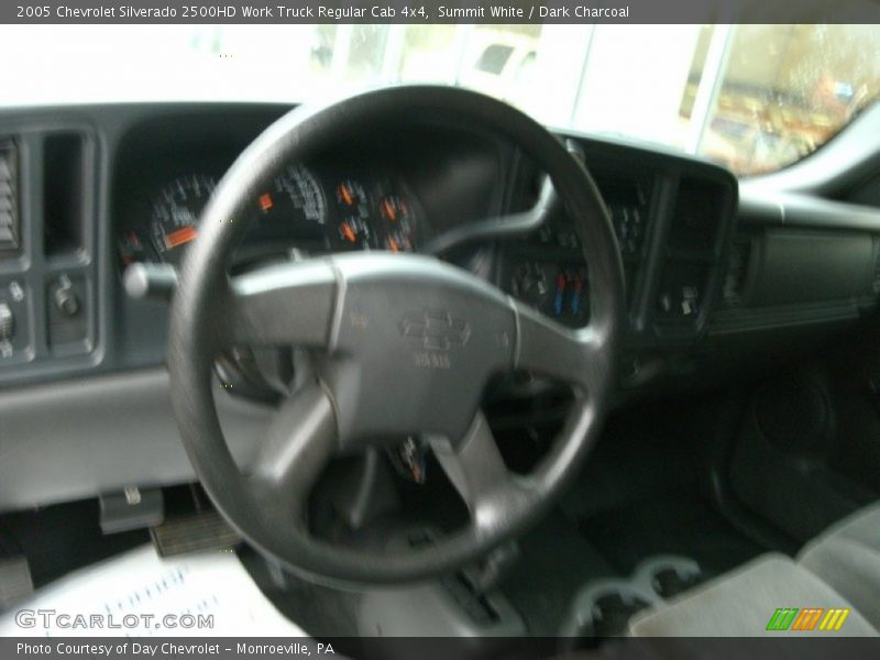 Summit White / Dark Charcoal 2005 Chevrolet Silverado 2500HD Work Truck Regular Cab 4x4