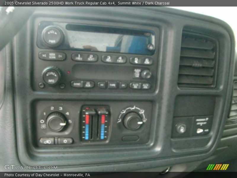 Summit White / Dark Charcoal 2005 Chevrolet Silverado 2500HD Work Truck Regular Cab 4x4