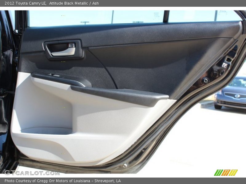 Attitude Black Metallic / Ash 2012 Toyota Camry LE