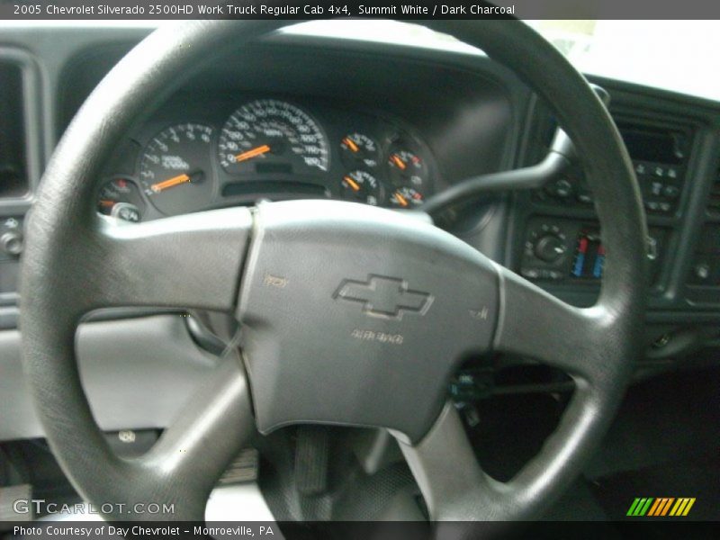 Summit White / Dark Charcoal 2005 Chevrolet Silverado 2500HD Work Truck Regular Cab 4x4