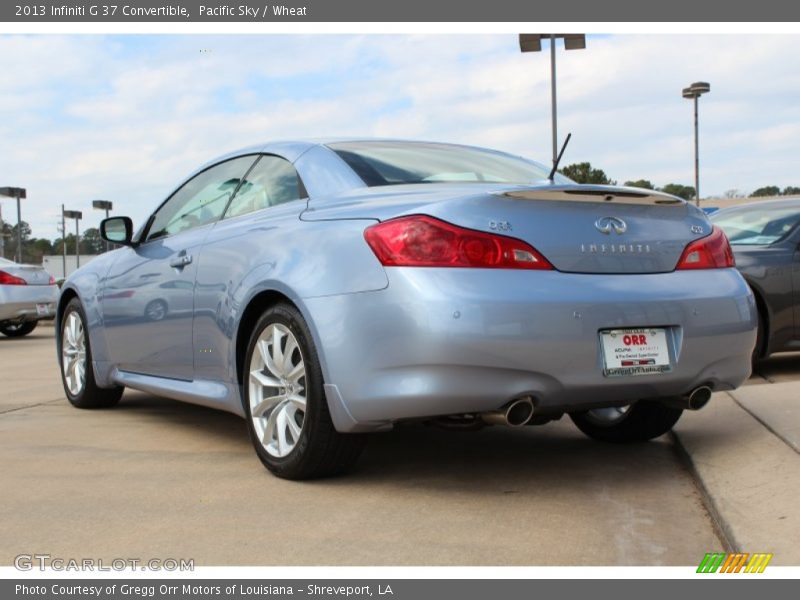 Pacific Sky / Wheat 2013 Infiniti G 37 Convertible