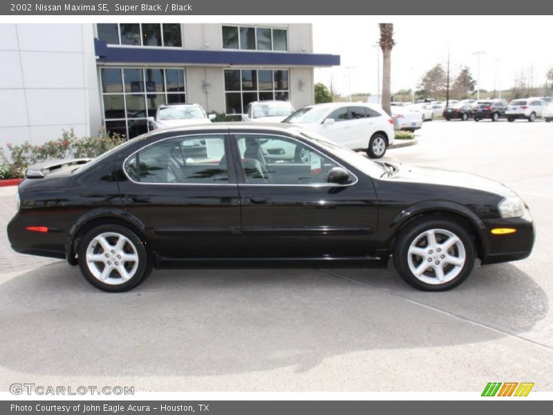 Super Black / Black 2002 Nissan Maxima SE