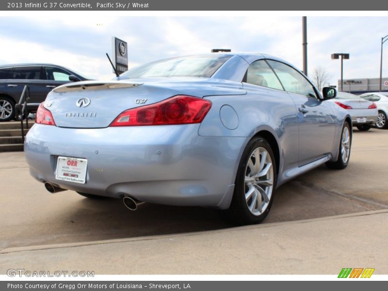 Pacific Sky / Wheat 2013 Infiniti G 37 Convertible