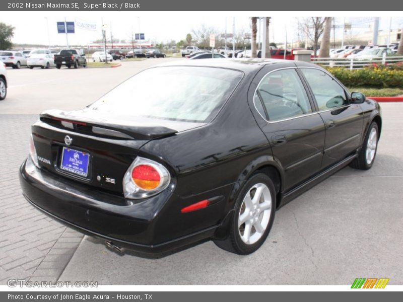 Super Black / Black 2002 Nissan Maxima SE