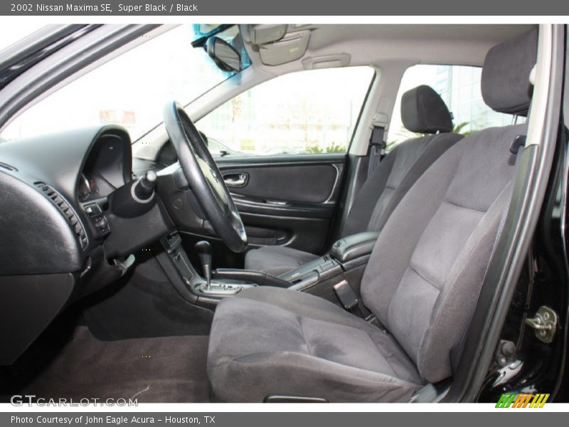 Super Black / Black 2002 Nissan Maxima SE