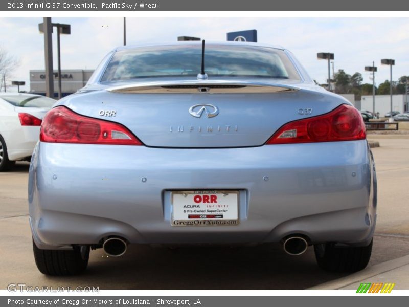 Pacific Sky / Wheat 2013 Infiniti G 37 Convertible