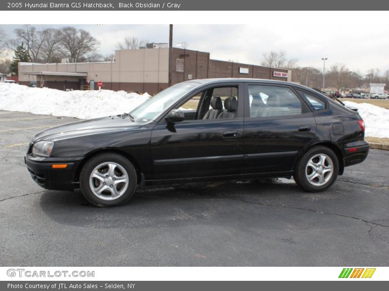  2005 Elantra GLS Hatchback Black Obsidian