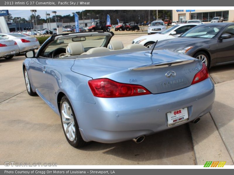 Pacific Sky / Wheat 2013 Infiniti G 37 Convertible