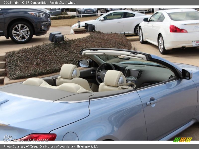 Pacific Sky / Wheat 2013 Infiniti G 37 Convertible