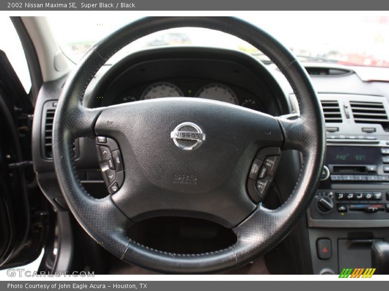 Super Black / Black 2002 Nissan Maxima SE