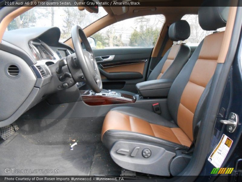 Front Seat of 2010 A6 3.0 TFSI quattro Sedan